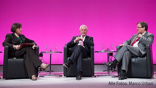 Streitgespräch mit Armin Laschet, Wolfgang Kubicki, Moderation: Birgit Wentzien