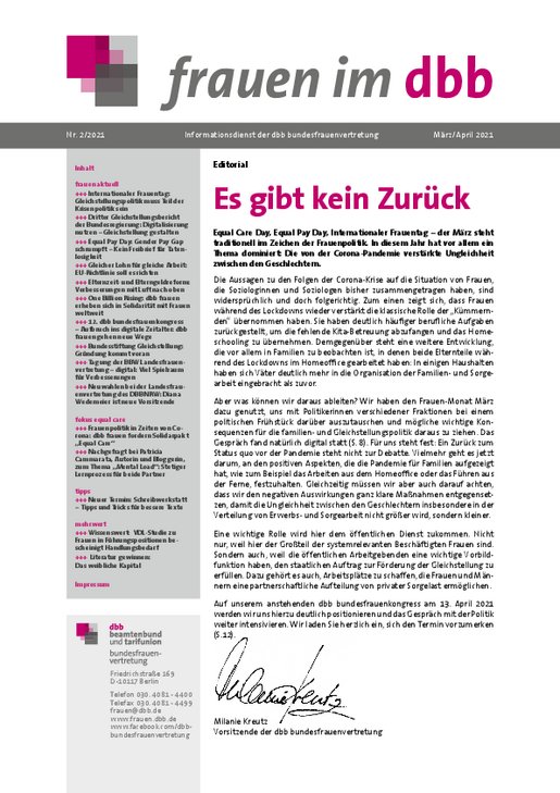 Ausgabe Nr. 02, März/April 2021