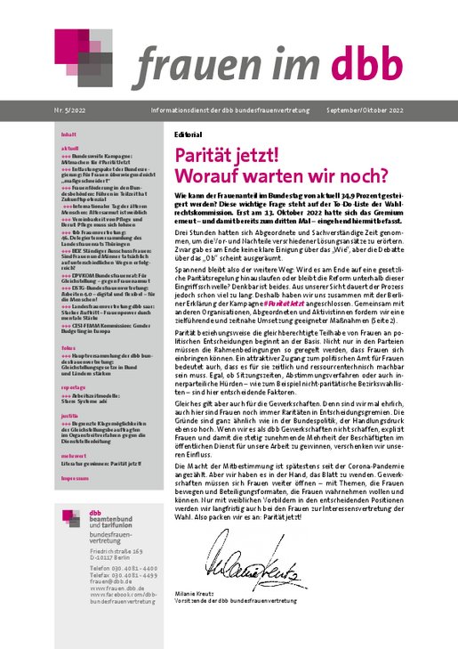 Ausgabe Nr. 05, September/Oktober 2022